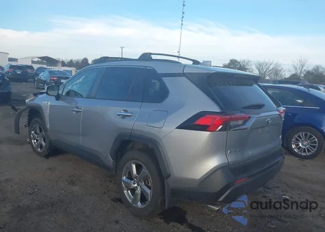 2020 Toyota Rav4 Hybrid Limited z USA, uszkodzony, nr VIN JTMDWRFV5LD054687